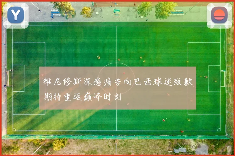维尼修斯深感痛苦向巴西球迷致歉期待重返巅峰时刻
